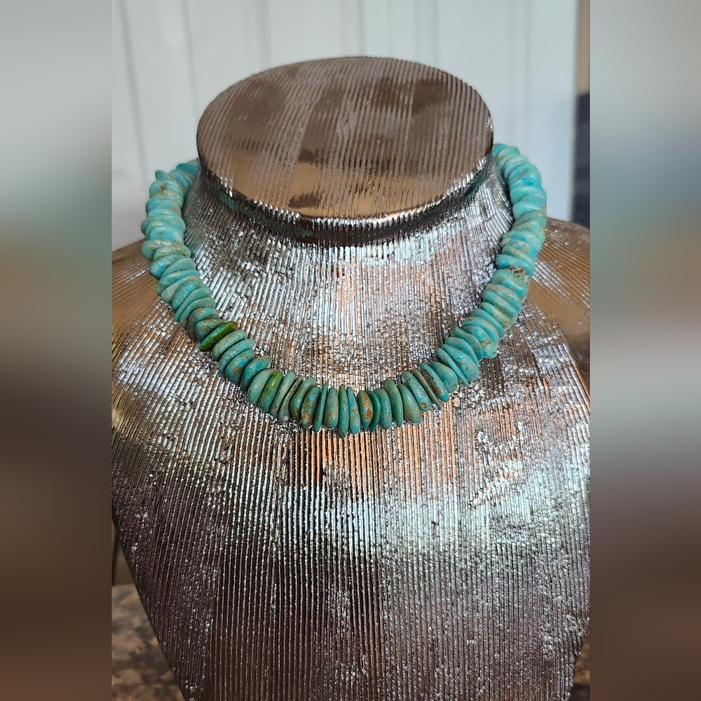 Turquoise Beaded Necklace - Picture 16 of 16